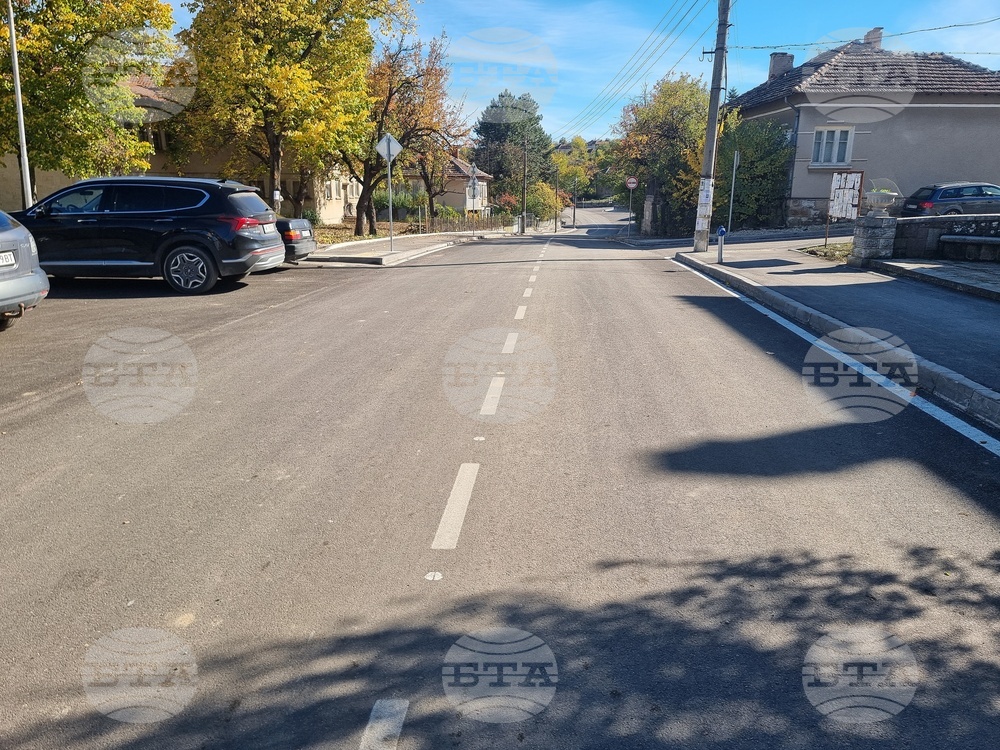 Село Белотинци - новоизграден път - откриване