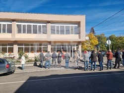 Село Белотинци - новоизграден път - откриване