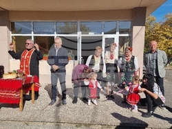 Село Белотинци - новоизграден път - откриване