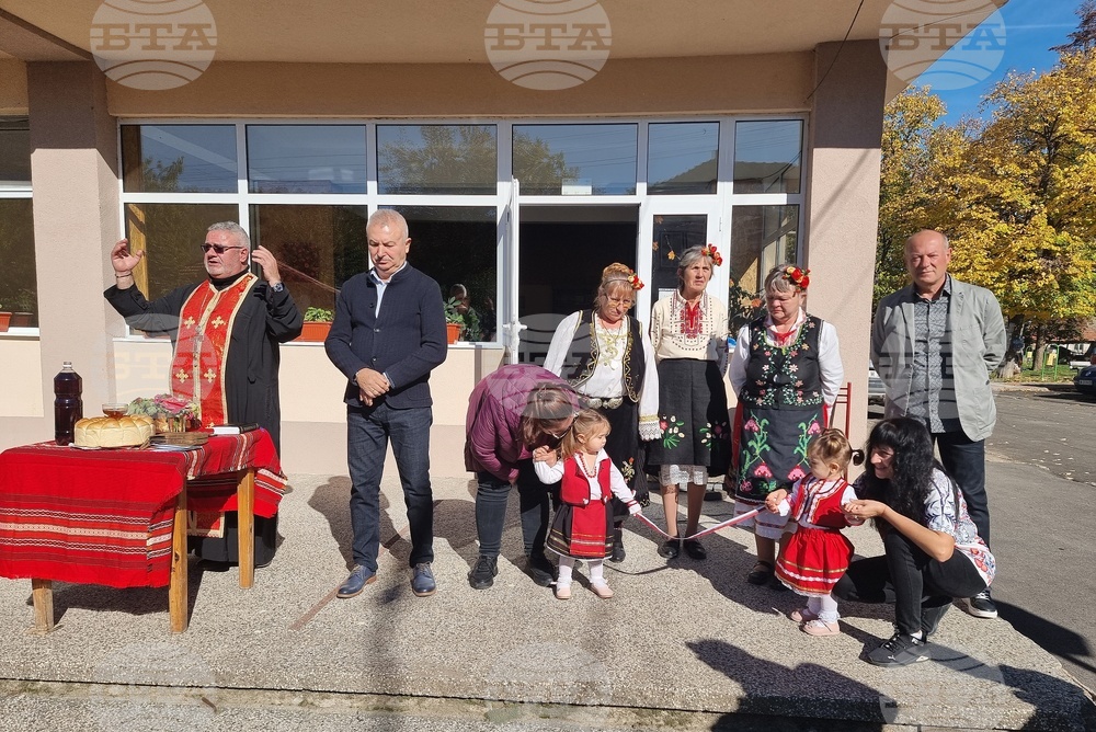 Село Белотинци - новоизграден път - откриване