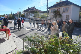 Село Белотинци - новоизграден път - откриване