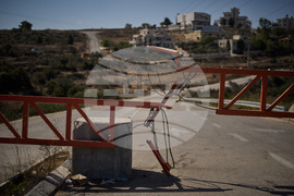 Mideast Wars West Bank Barriers