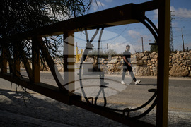 Mideast Wars West Bank Barriers