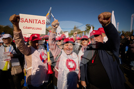 Romania Anti Austerity Protest