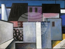 Любомир Савинов прави изложба „Стъпка по стъпка“. Снимка: Галерия „Стубел“