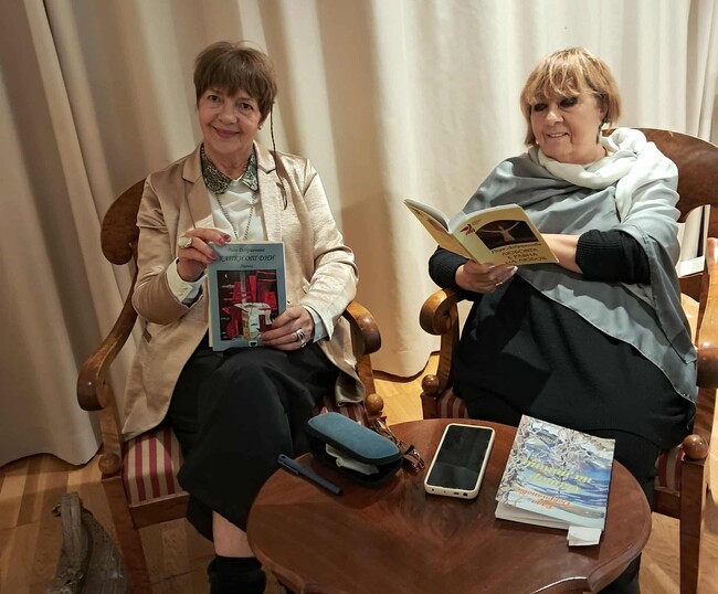 Среща с поетесата Рада Добриянова и актрисата Силва Аврамова се състоя в Малмьо, Швеция
