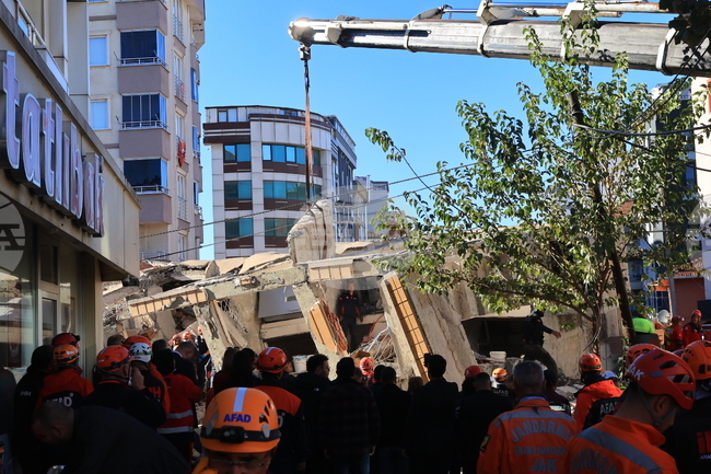 Turkey Building Collapsed