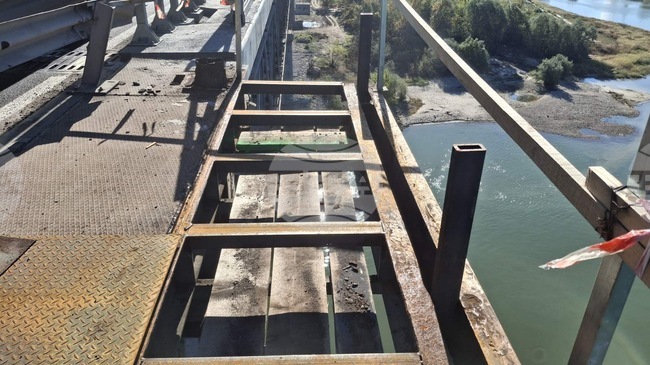 Армировка, кофраж и болтови дюбели са монтирани в участъка в ремонт на Дунав мост при Русе