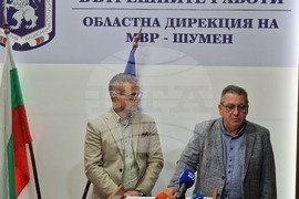 Шумен - Областна дирекция на МВР - убийство в с. Студеница - брифинг
