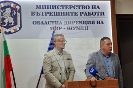 Шумен - Областна дирекция на МВР - убийство в с. Студеница - брифинг