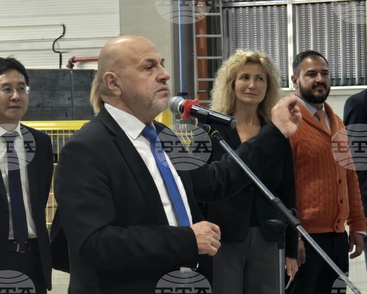 New Auto Parts Plant of Shanghai Unison Aluminium Products Co. Opens in Trakia Economic Zone