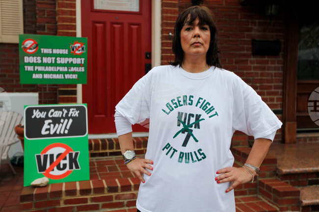 Michael Vick's Haters Football