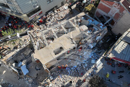 Turkey Building Collapsed