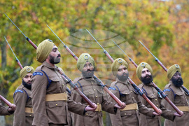 Britain Sikh Soldiers