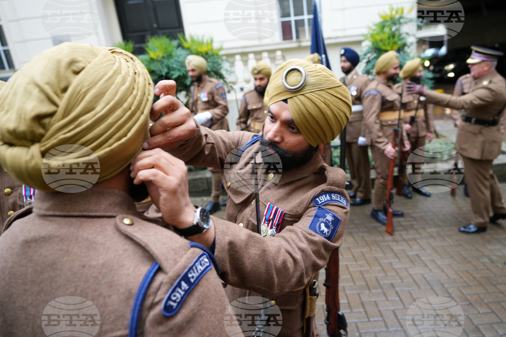 Britain Sikh Soldiers