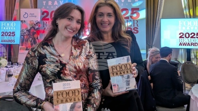 АНА-МПА: Гърция беше обявена за „Дестинация на годината за къси разстояния“ от британското списание „Фууд енд Тревъл“