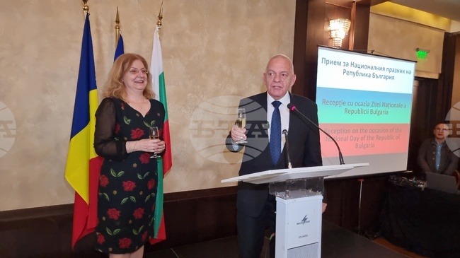 Румъния - Българско посолство - Национален празник - прием