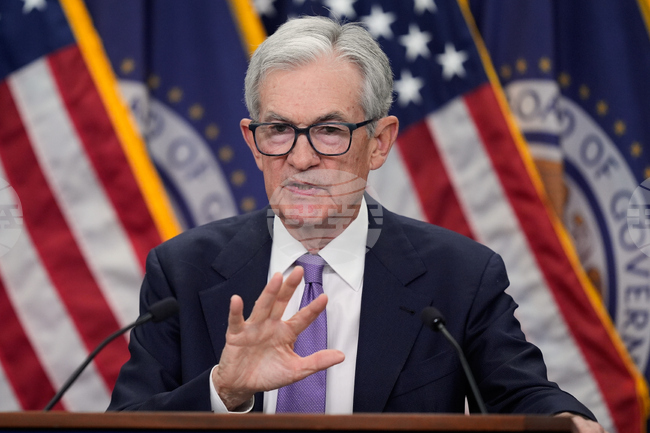 APTOPIX Federal Reserve Powell