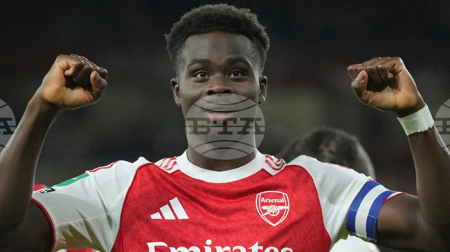 Рано е да говорим за титлата, каза Букайо Сака от Арсенал