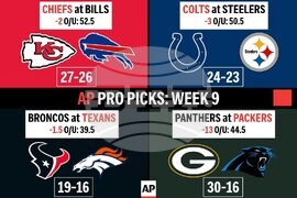 AP PRO PICKS WEEK 9