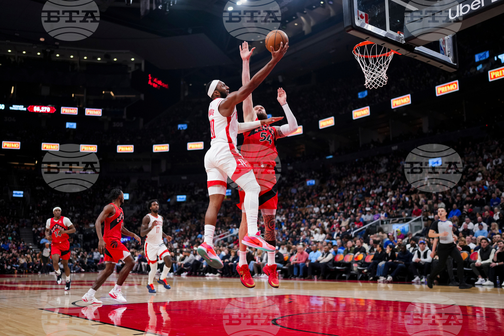 Rockets Raptors Basektball