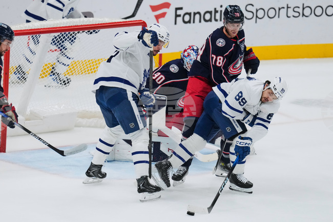 Maple Leafs Blue Jackets Hockey