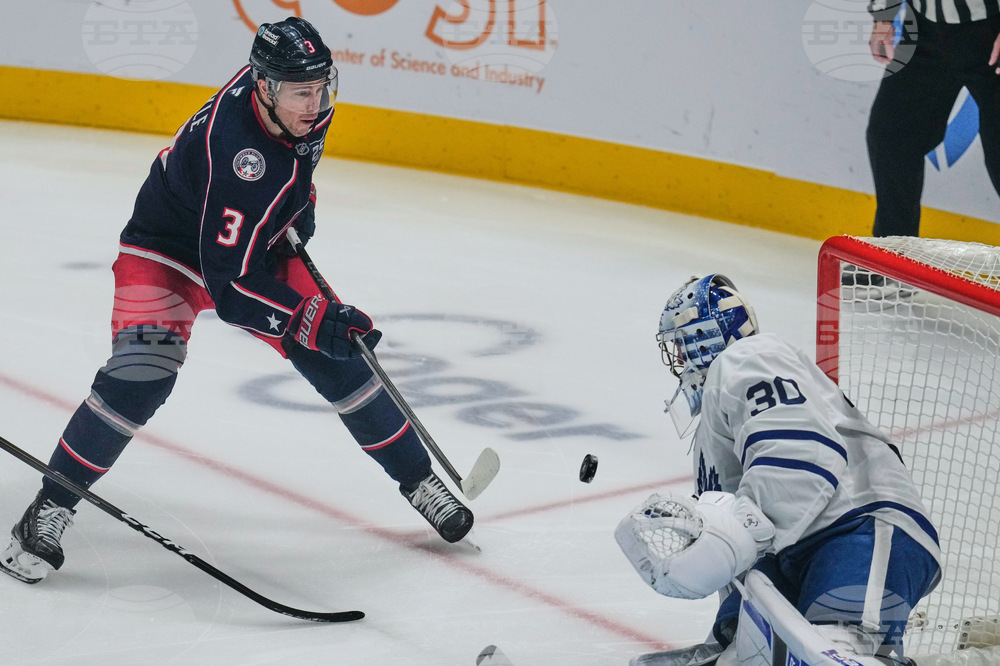 Maple Leafs Blue Jackets Hockey