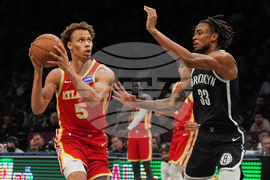 Hawks Nets Basketball