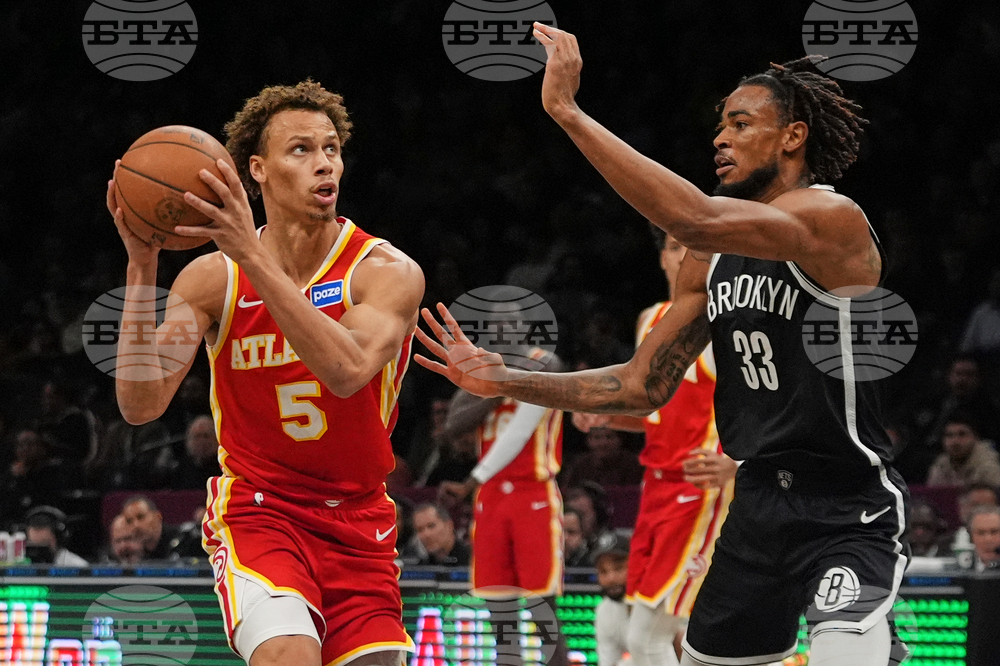 Hawks Nets Basketball