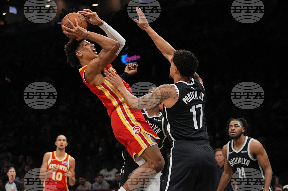 Hawks Nets Basketball