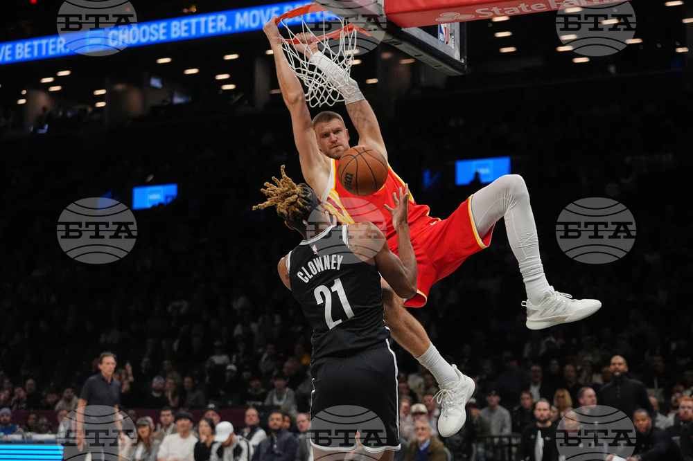 Hawks Nets Basketball