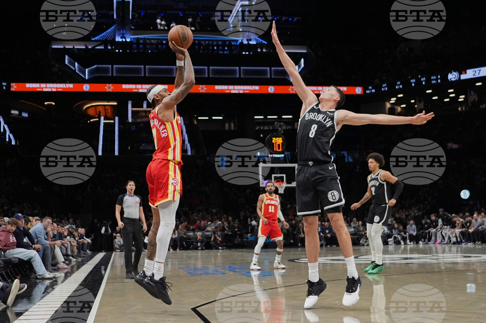 Hawks Nets Basketball