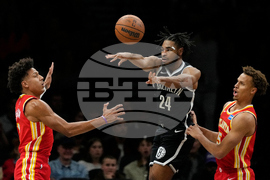 Hawks Nets Basketball