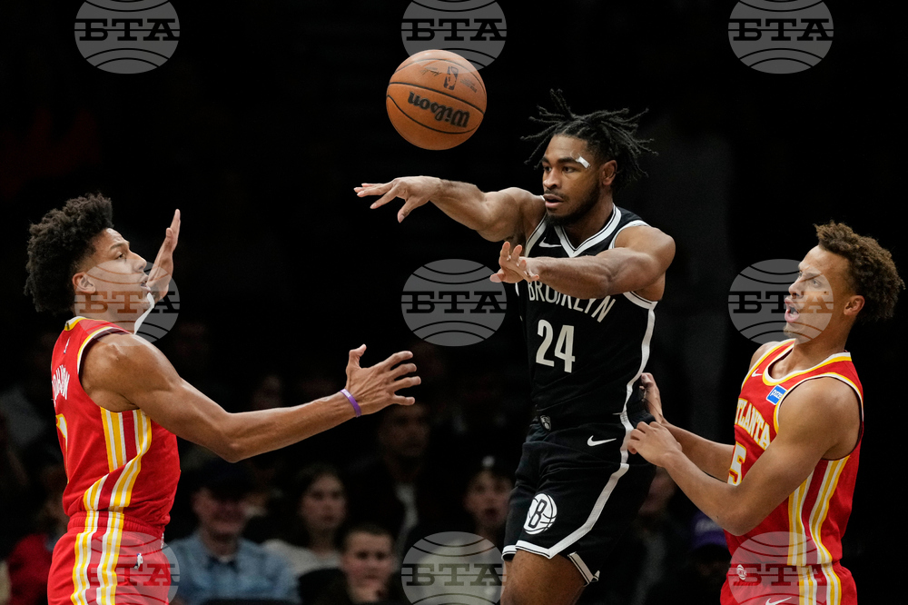 Hawks Nets Basketball