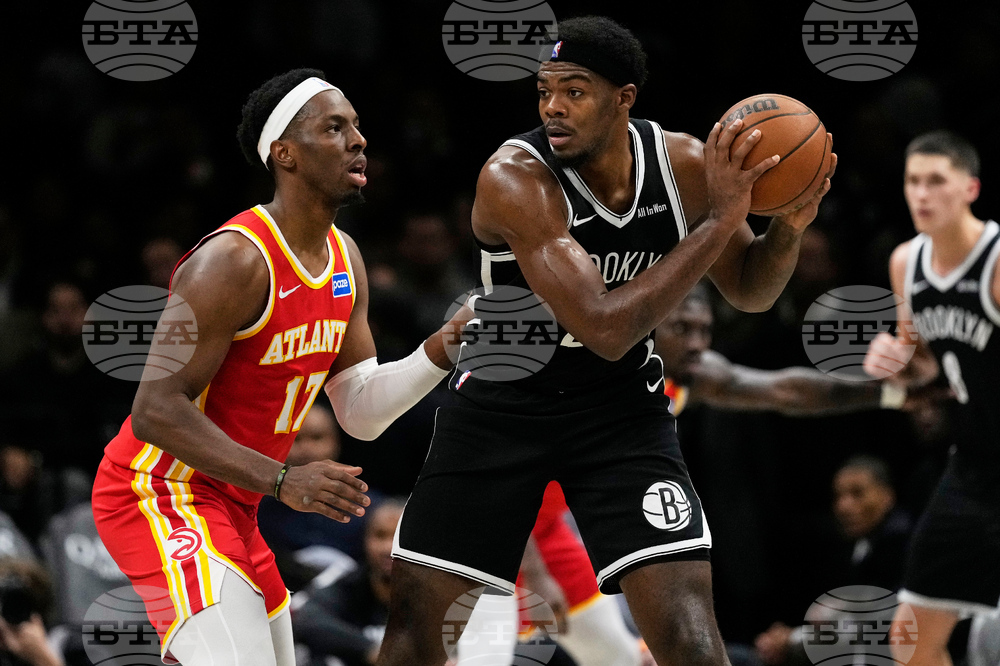 Hawks Nets Basketball