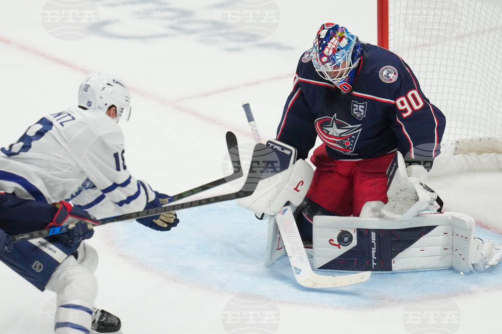 Maple Leafs Blue Jackets Hockey