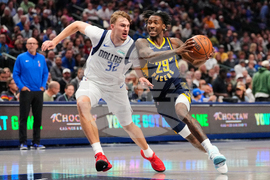 Pacers Mavericks Basketball