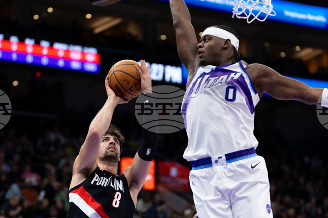 Trail Blazers Jazz Basketball