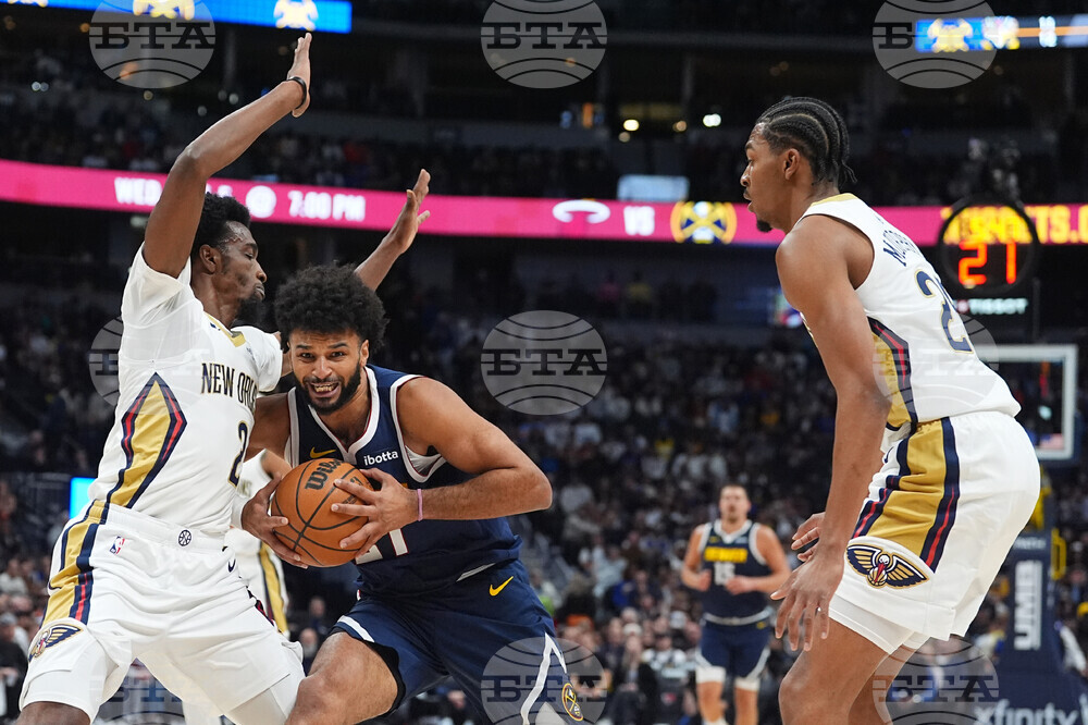 Pelicans Nuggets Basketball