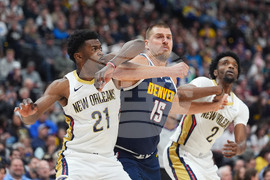 Pelicans Nuggets Basketball