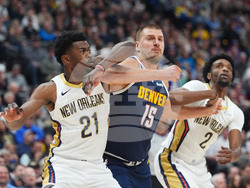 Pelicans Nuggets Basketball