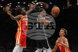 Hawks Nets Basketball