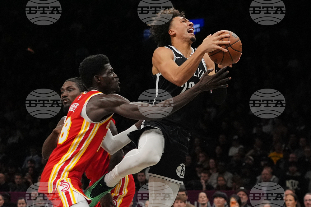 Hawks Nets Basketball