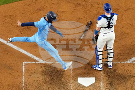 APTOPIX World Series Blue Jays Dodgers Baseball