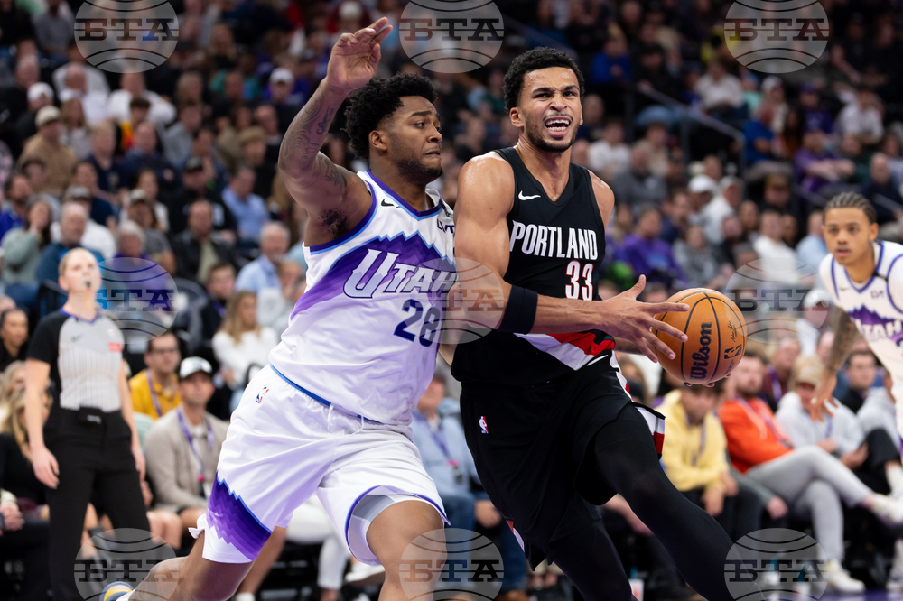 Trail Blazers Jazz Basketball