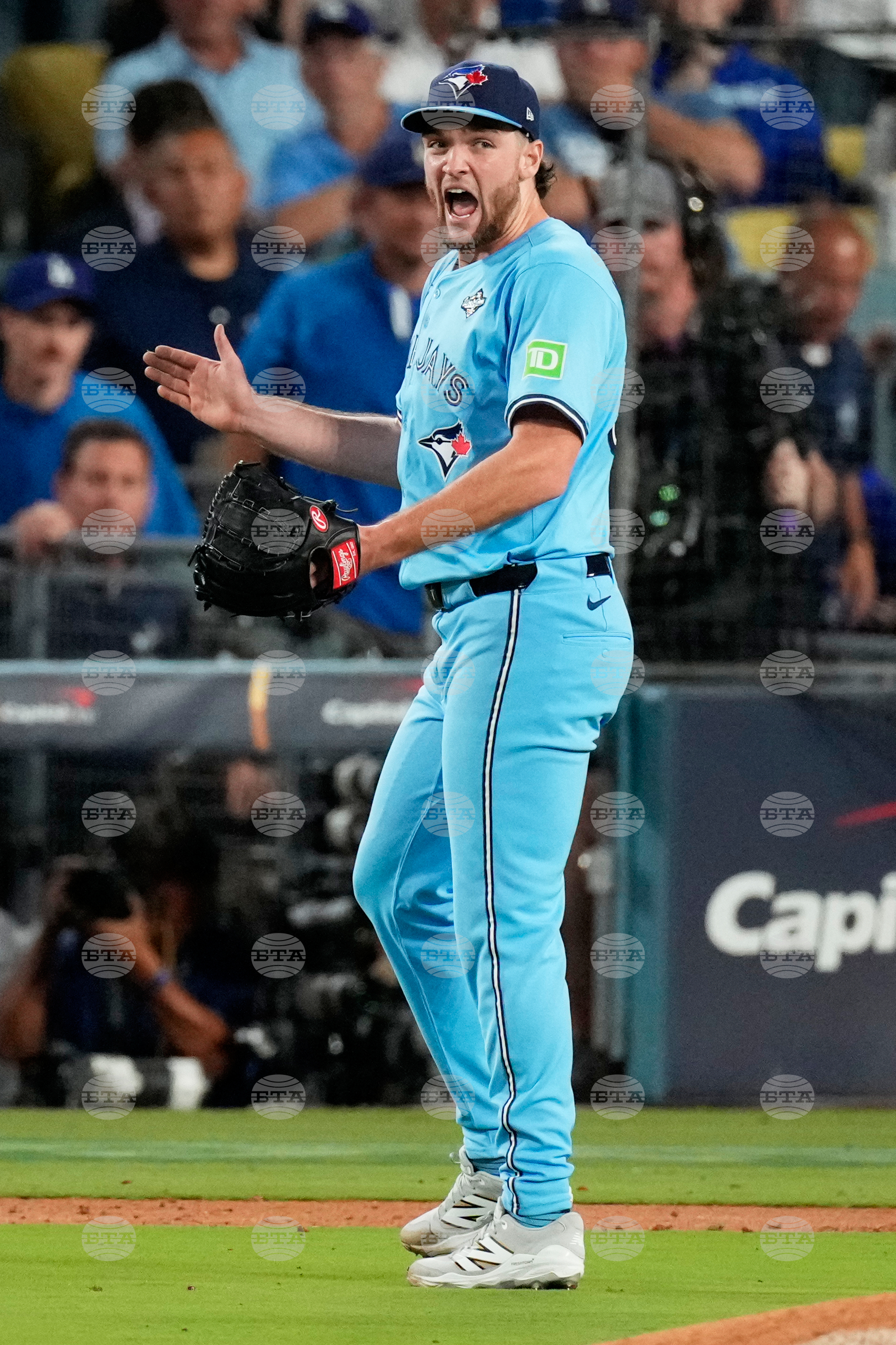 APTOPIX World Series Blue Jays Dodgers Baseball