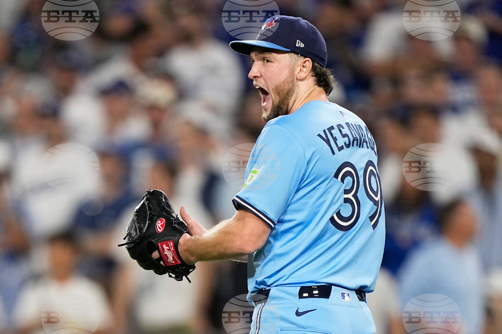 APTOPIX World Series Blue Jays Dodgers Baseball