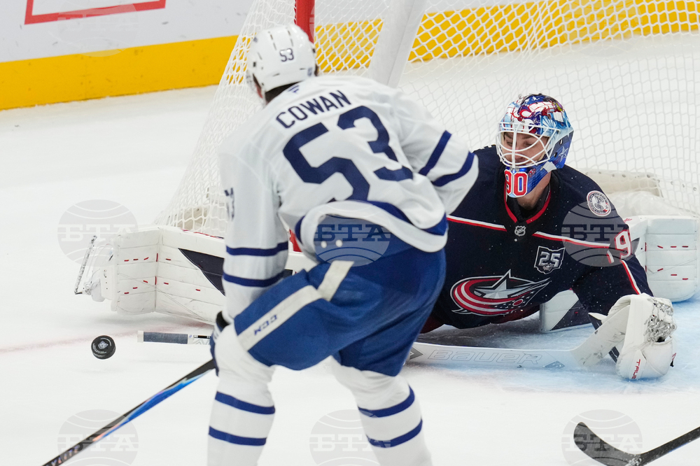 Maple Leafs Blue Jackets Hockey