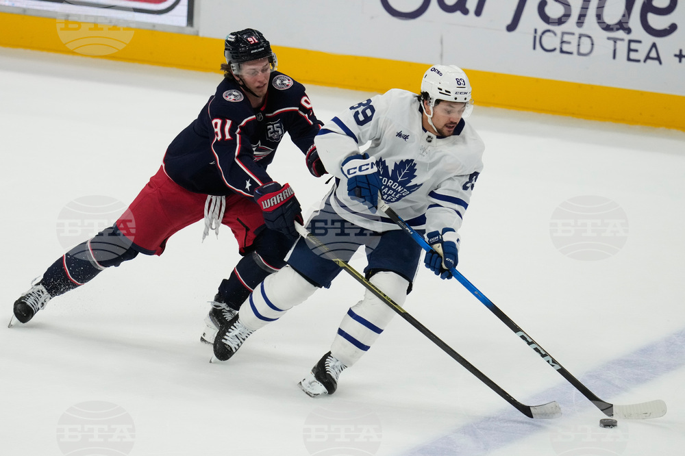 Maple Leafs Blue Jackets Hockey