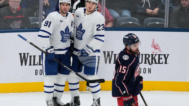 Торонто загуби от Калъмбъс в НХЛ в мача, в който Джон Таварес вкара своя гол номер 500